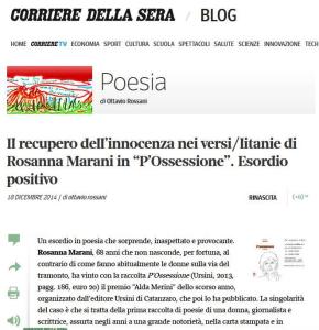 P'ossessione Corriere Della Sera